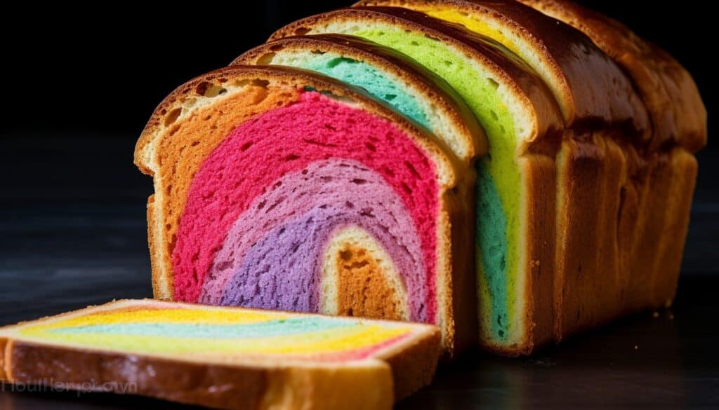 Recette de pain multicolore : un arc-en-ciel dans votre cuisine